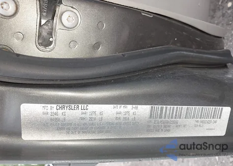 2008 Chrysler 300 Touring from USA, damaged, VIN 2C3LA53G68H259202